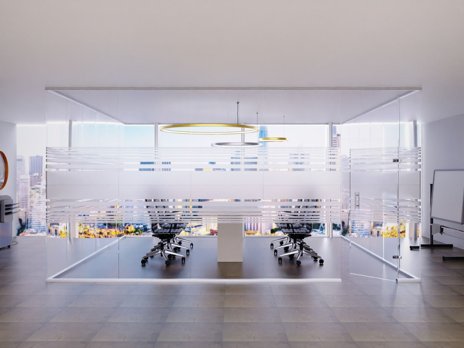 frosted sticker for glass to give office privacy